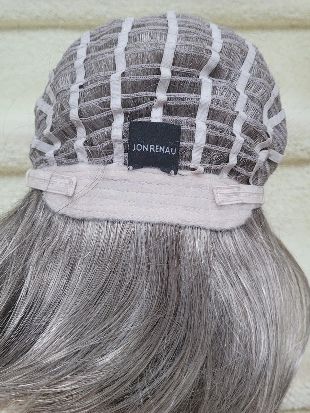 Silver Short Layered Wig with Bangs - Women Hair Smoke & Pet Free Home